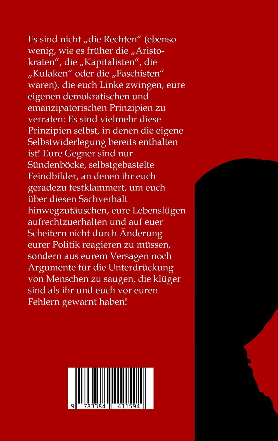 Rückseite: 9783384411594 | Ansage | Warum die Linken verlieren | Manfred Kleine-Hartlage | Buch