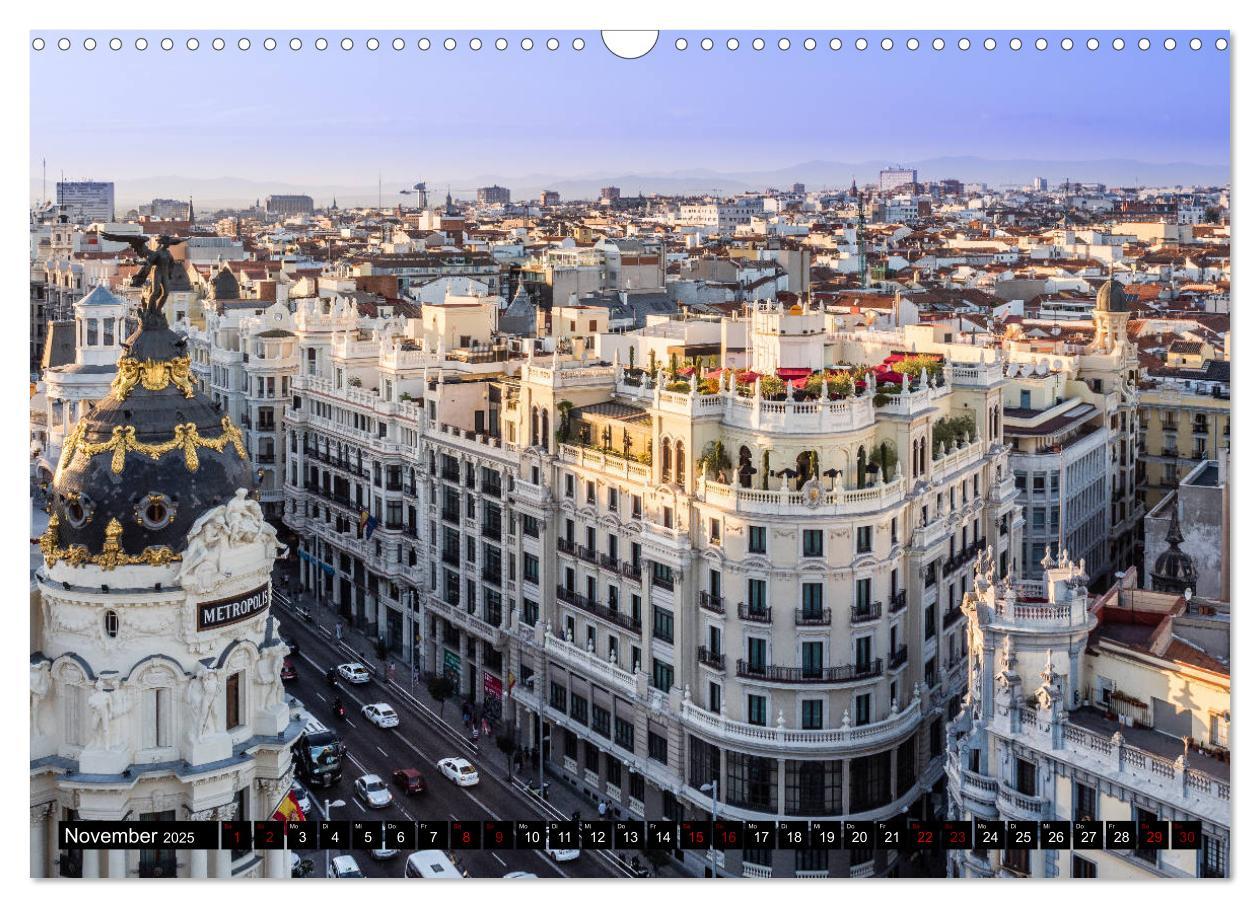 Bild: 9783435411672 | Madrid - Stadtansichten (Wandkalender 2025 DIN A3 quer), CALVENDO...