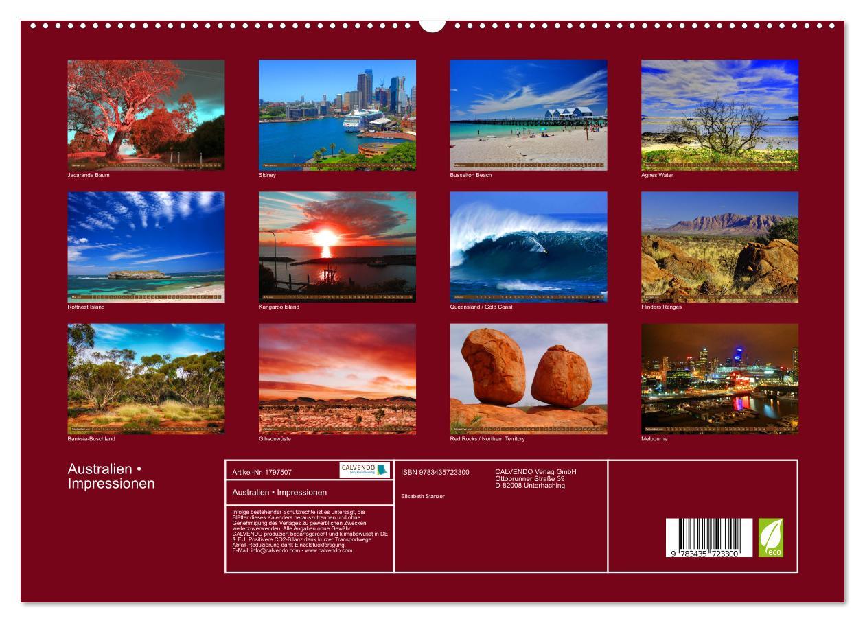 Bild: 9783435723300 | Australien ¿ Impressionen (hochwertiger Premium Wandkalender 2025...