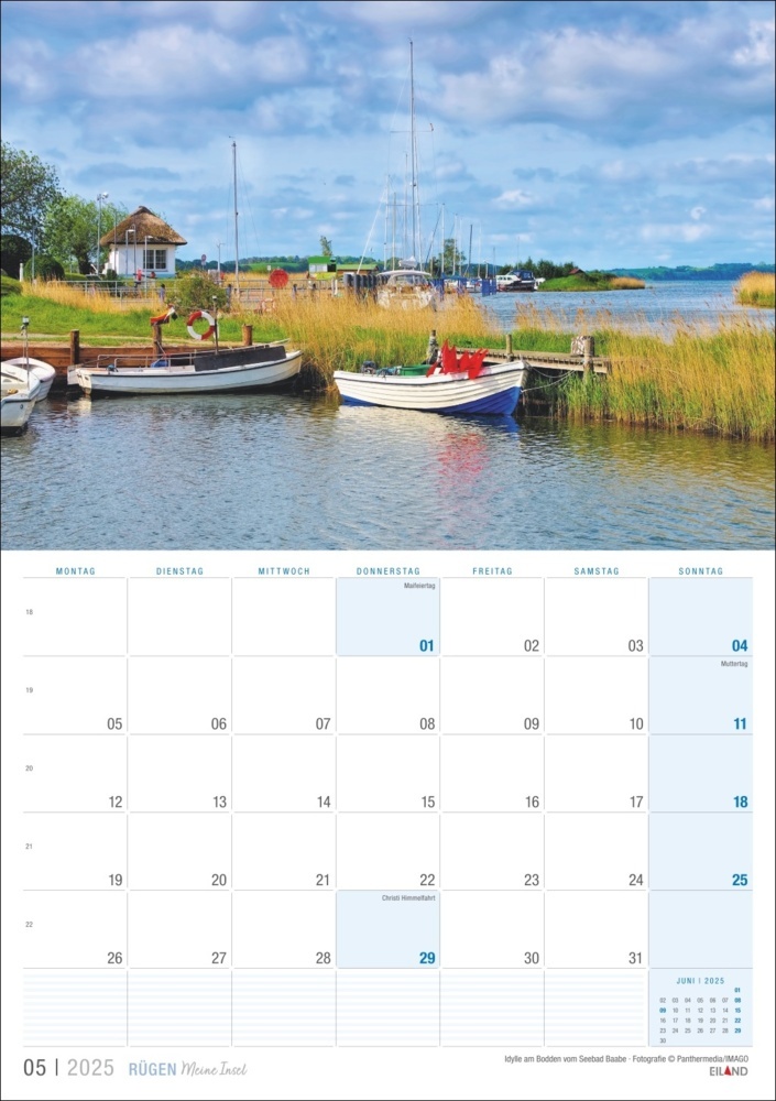 Bild: 9783964023483 | Rügen ...meine Insel Kalender 2025 | Kalender | 13 S. | Deutsch | 2025