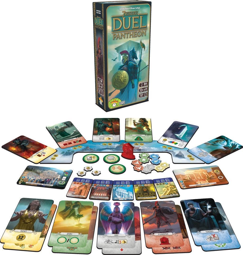 Bild: 5425016921012 | 7 Wonders Duel - Pantheon (Erw) | Familienspiel | Repo | Spiel | 2016