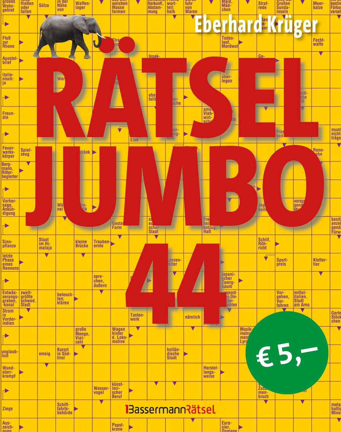 Cover: 9783809448587 | Rätseljumbo 44 | Eberhard Krüger | Taschenbuch | 320 S. | Deutsch