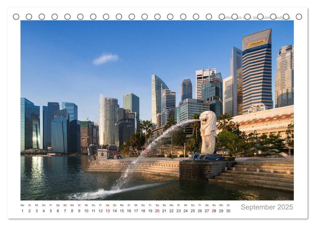 Bild: 9783383816505 | Singapur: Zwischen Wolkenkratzern und Superbäumen (Tischkalender...