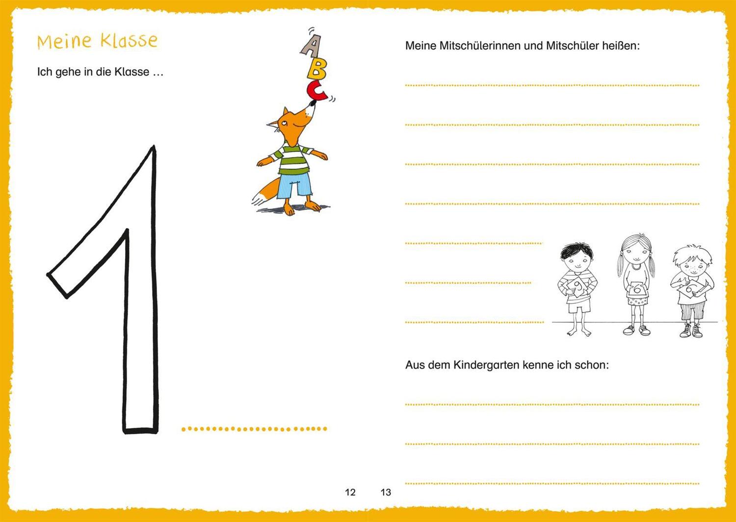 Bild: 9783551191090 | Schlau für die Schule: Hurra! Dein erster Schultag (Jungs) | Rothmund