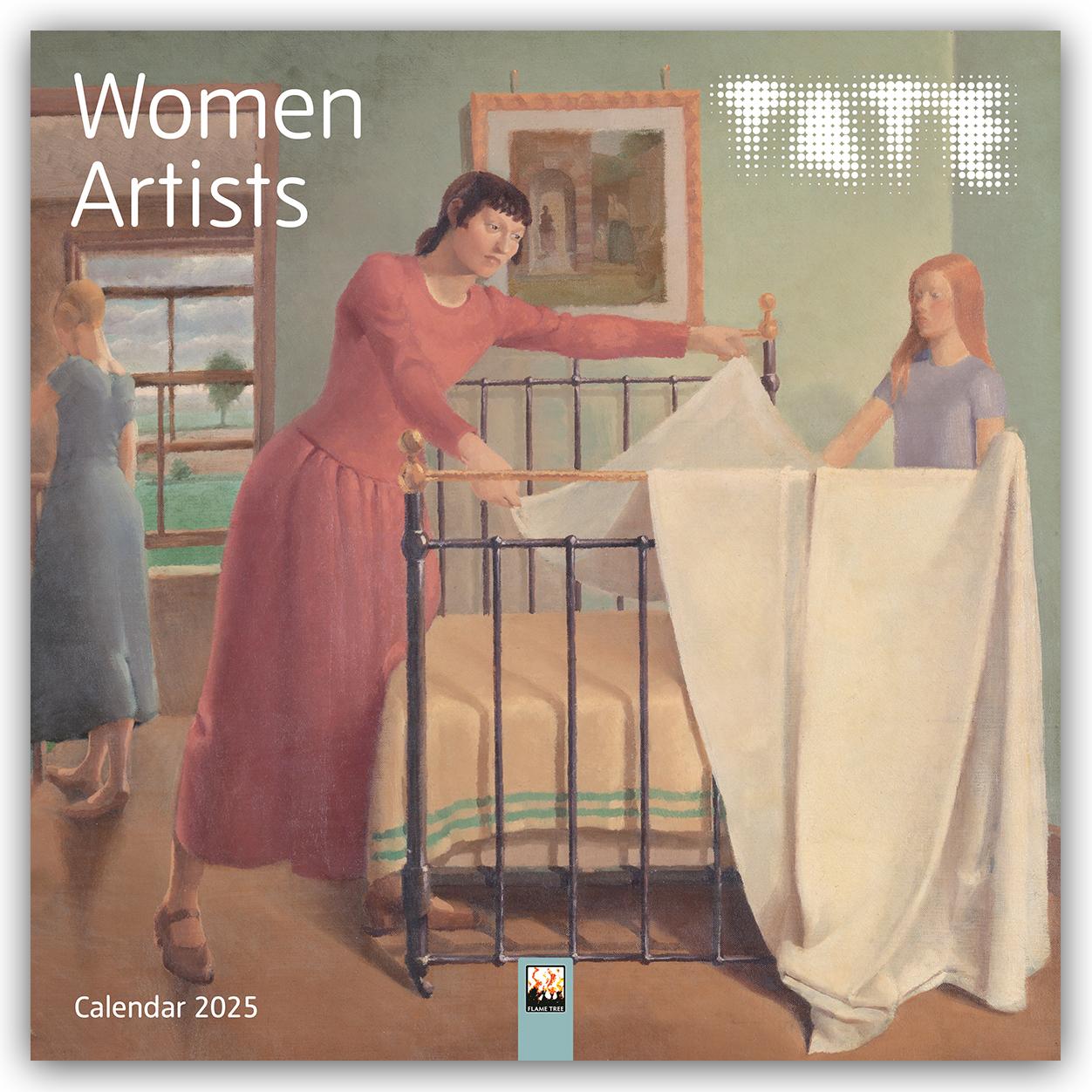 Cover: 9781835620588 | Tate: Women Artists Wall Calendar 2025 (Art Calendar) | Tree Flame