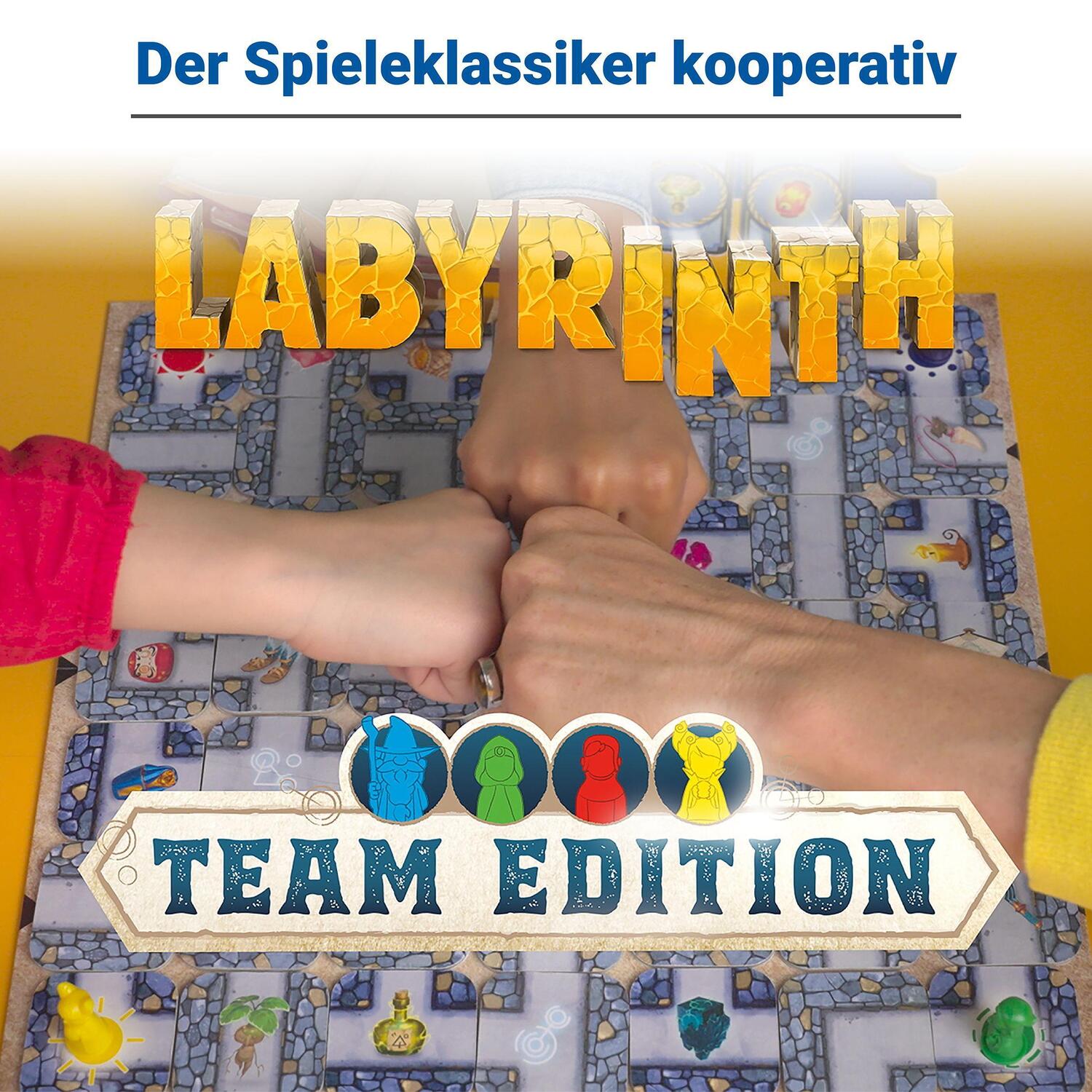 Bild: 4005556273287 | Ravensburger 27328 Labyrinth Team Edition- Die kooperative Variante...