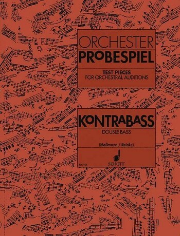 Cover: 9790001081429 | Orchester-Probespiel Kontrabass | Buch | 62 S. | Deutsch | 1992