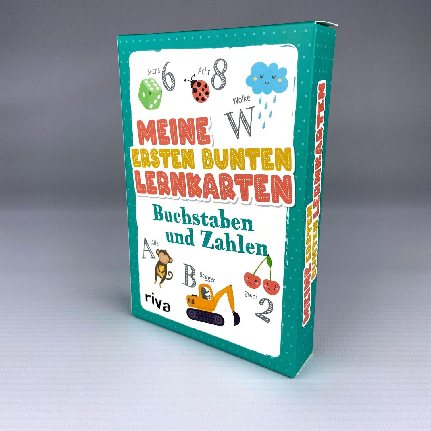 Bild: 9783742318800 | Meine ersten bunten Lernkarten - Buchstaben und Zahlen | Box | 48 S.