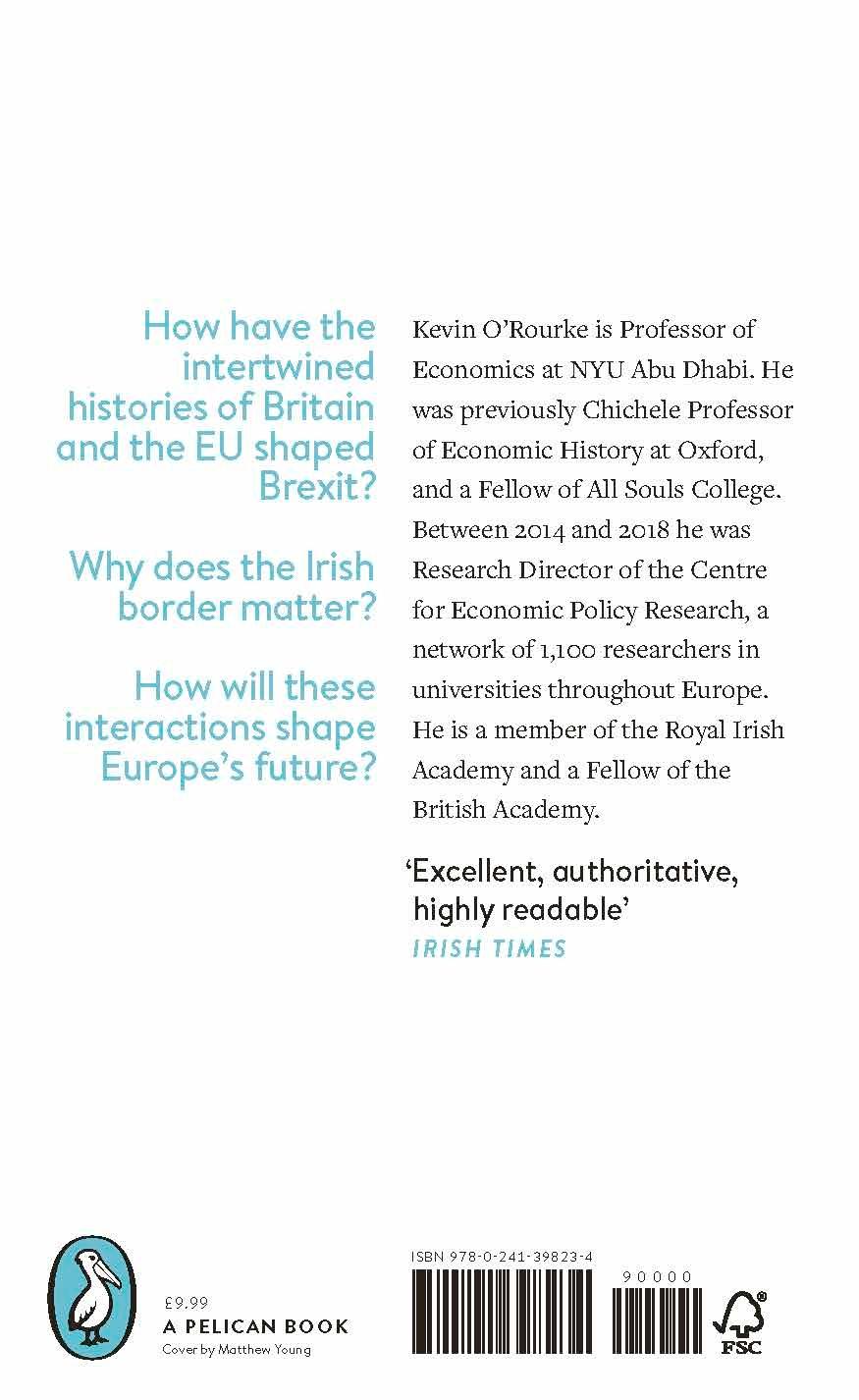 Rückseite: 9780241398234 | A Short History of Brexit | From Brentry to Backstop | Kevin O'Rourke