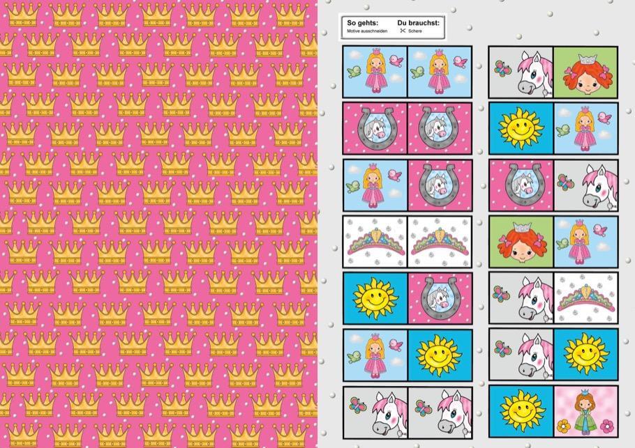 Bild: 9783841102393 | Das Prinzessinnen-Ausschneide-Bastelbuch | Andrea Küssner-Neubert