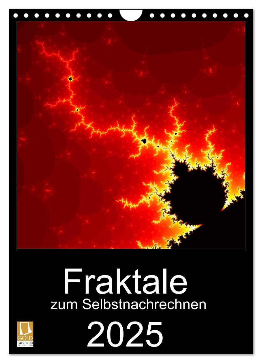 Cover: 9783435976577 | Fraktale zum Selbstnachrechnen (Wandkalender 2025 DIN A4 hoch),...