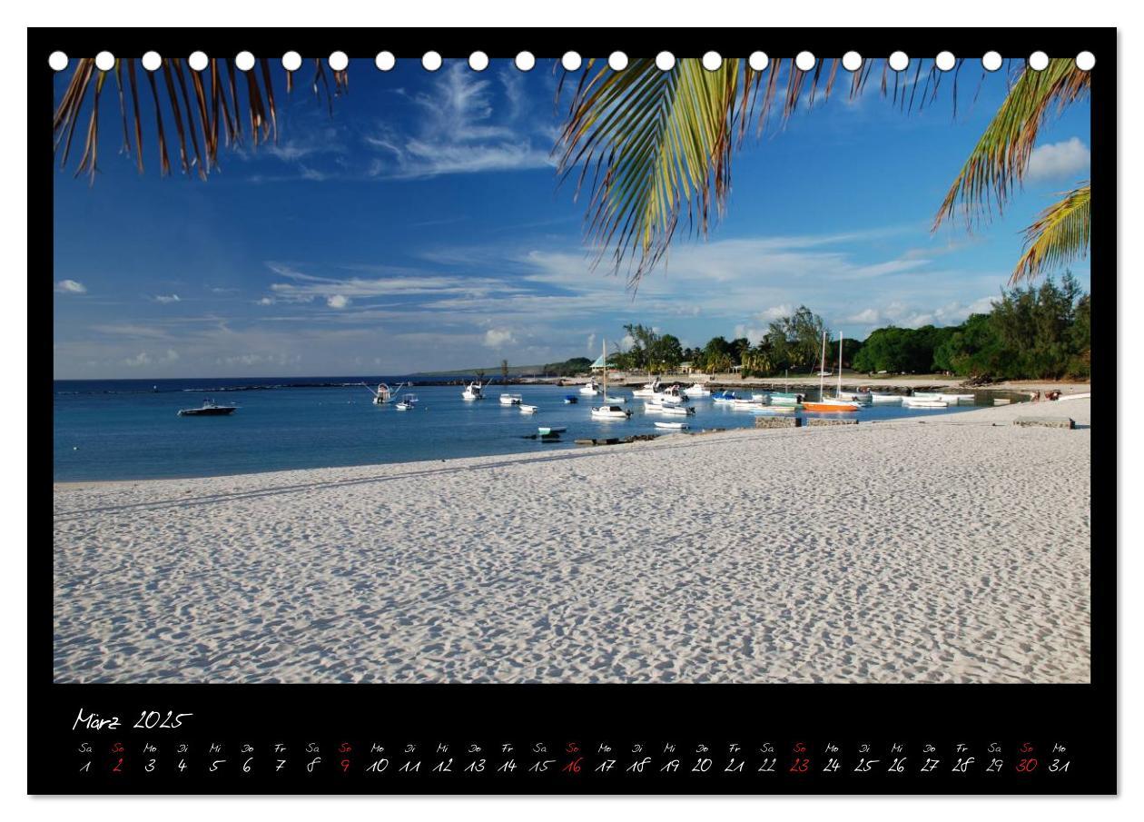 Bild: 9783435722891 | Mauritius (Tischkalender 2025 DIN A5 quer), CALVENDO Monatskalender