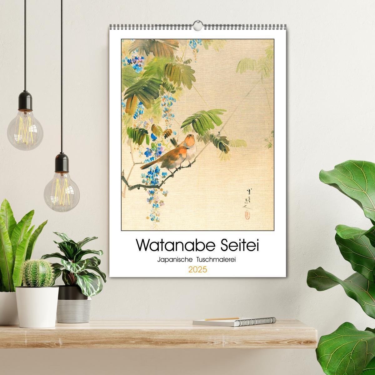 Bild: 9783435923588 | Watanabe Seitei - Japanische Tuschmalerei (Wandkalender 2025 DIN A2...