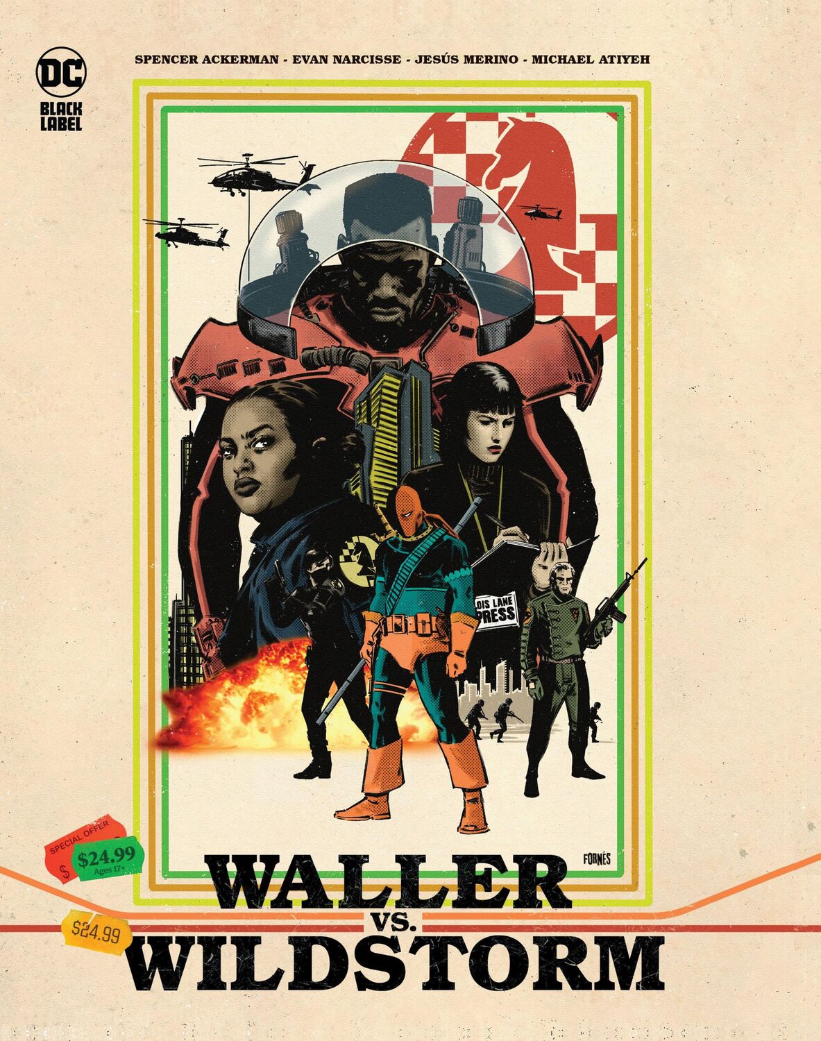 Cover: 9781779517517 | Waller vs. Wildstorm | Evan Narcisse (u. a.) | Buch | Englisch | 2024