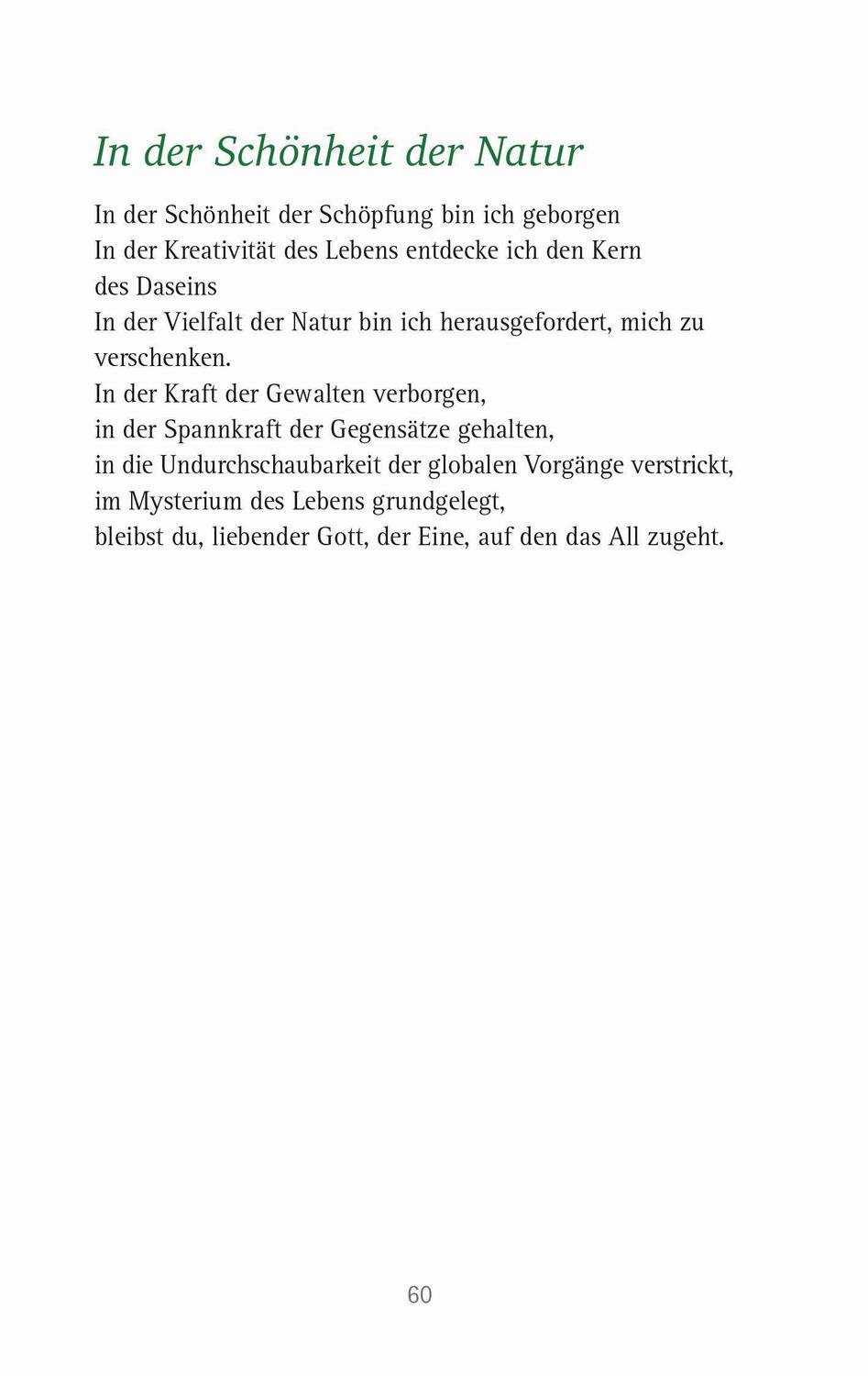 Bild: 9783961571703 | Die schönsten Gebete für Spaziergänge und Wanderungen | Franz Ferstl