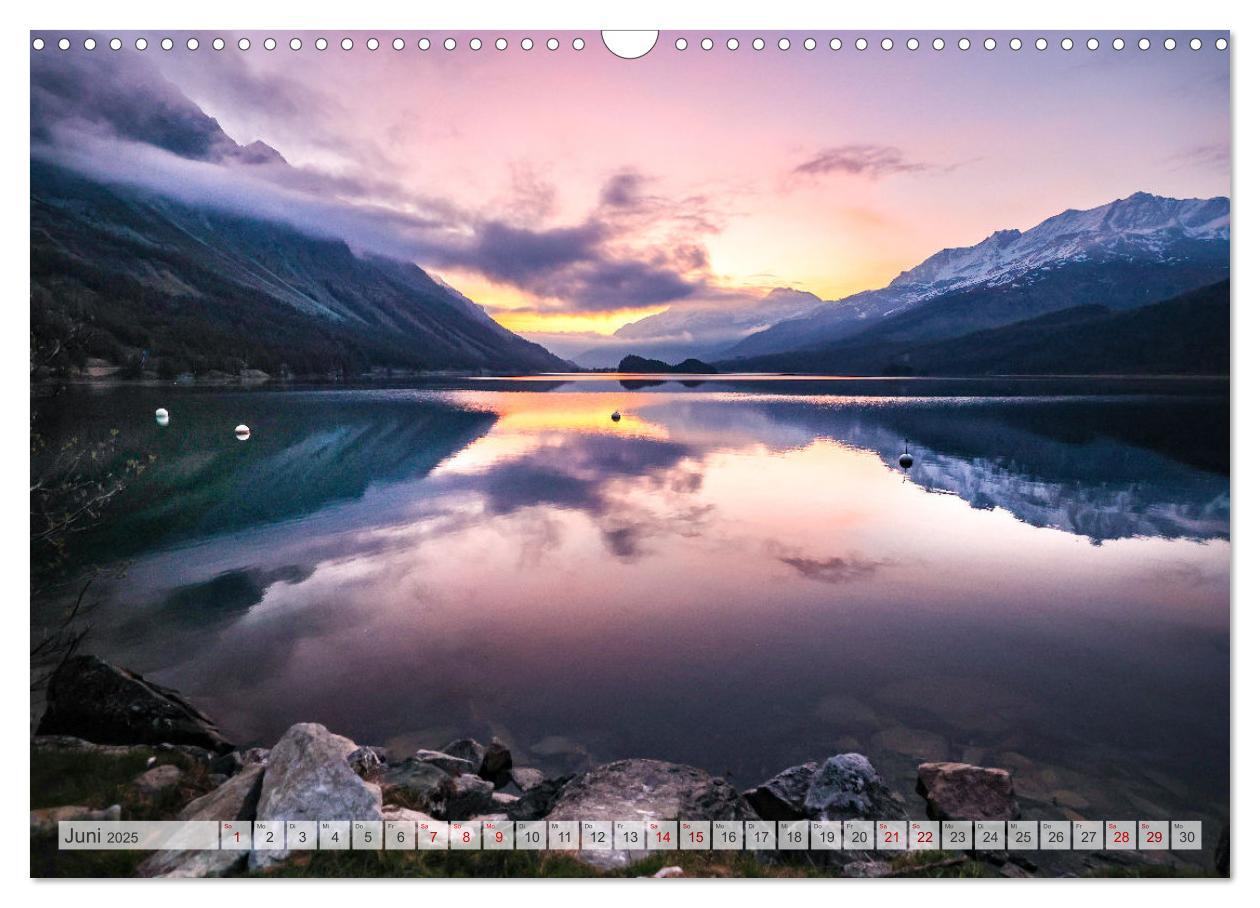 Bild: 9783383912504 | Silsersee Engadin (Wandkalender 2025 DIN A3 quer), CALVENDO...