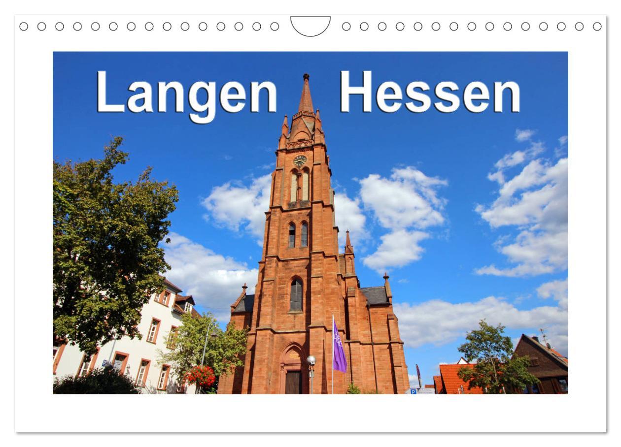 Cover: 9783435200825 | Langen - Hessen (Wandkalender 2025 DIN A4 quer), CALVENDO...