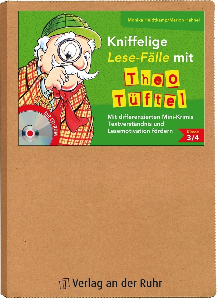 Cover: 9783834623119 | Kniffelige Lese-Fälle mit Theo Tüftel - Klasse 3/4 | Hahnel (u. a.)