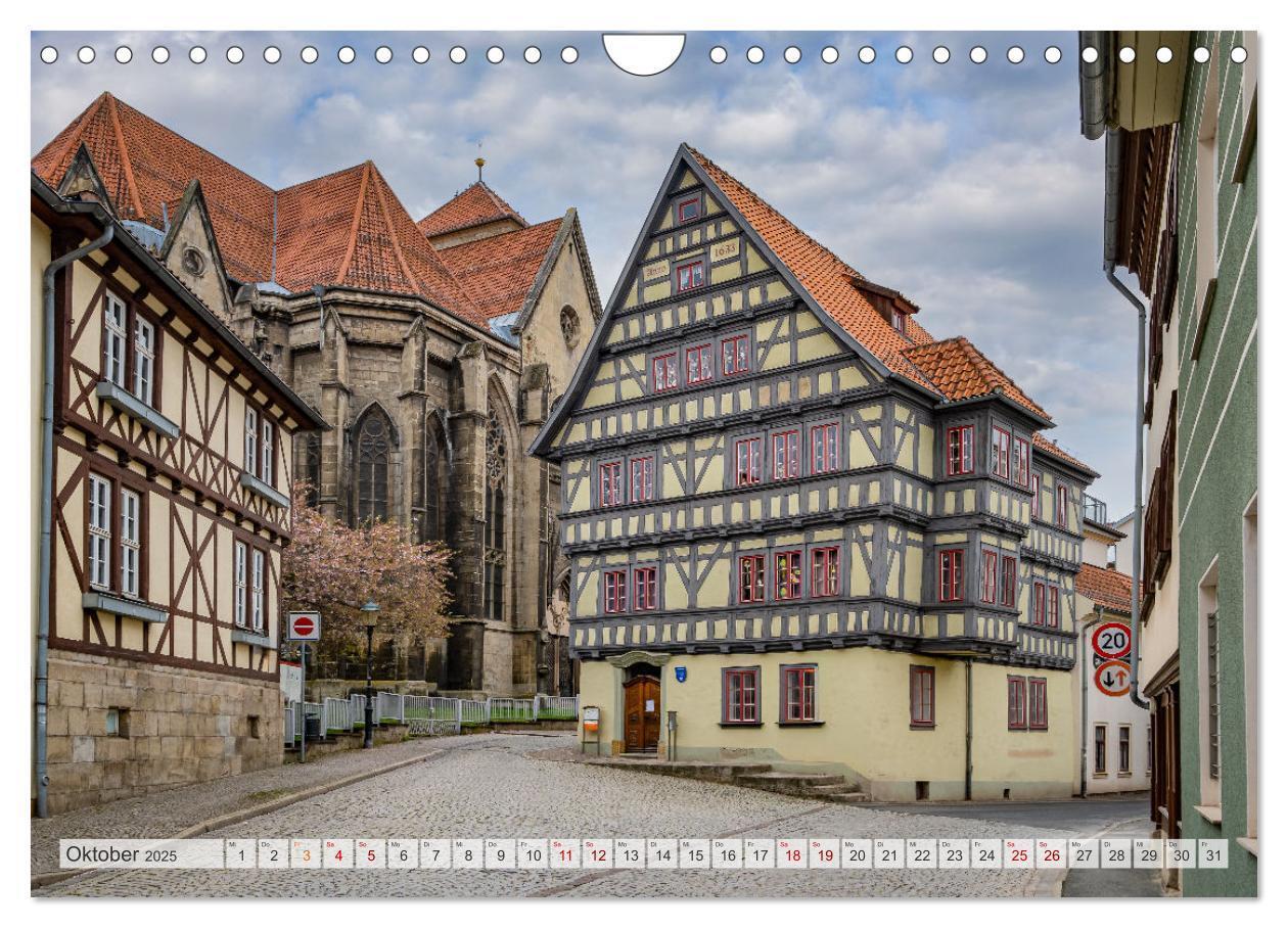 Bild: 9783383831737 | Arnstadt Impressionen (Wandkalender 2025 DIN A4 quer), CALVENDO...