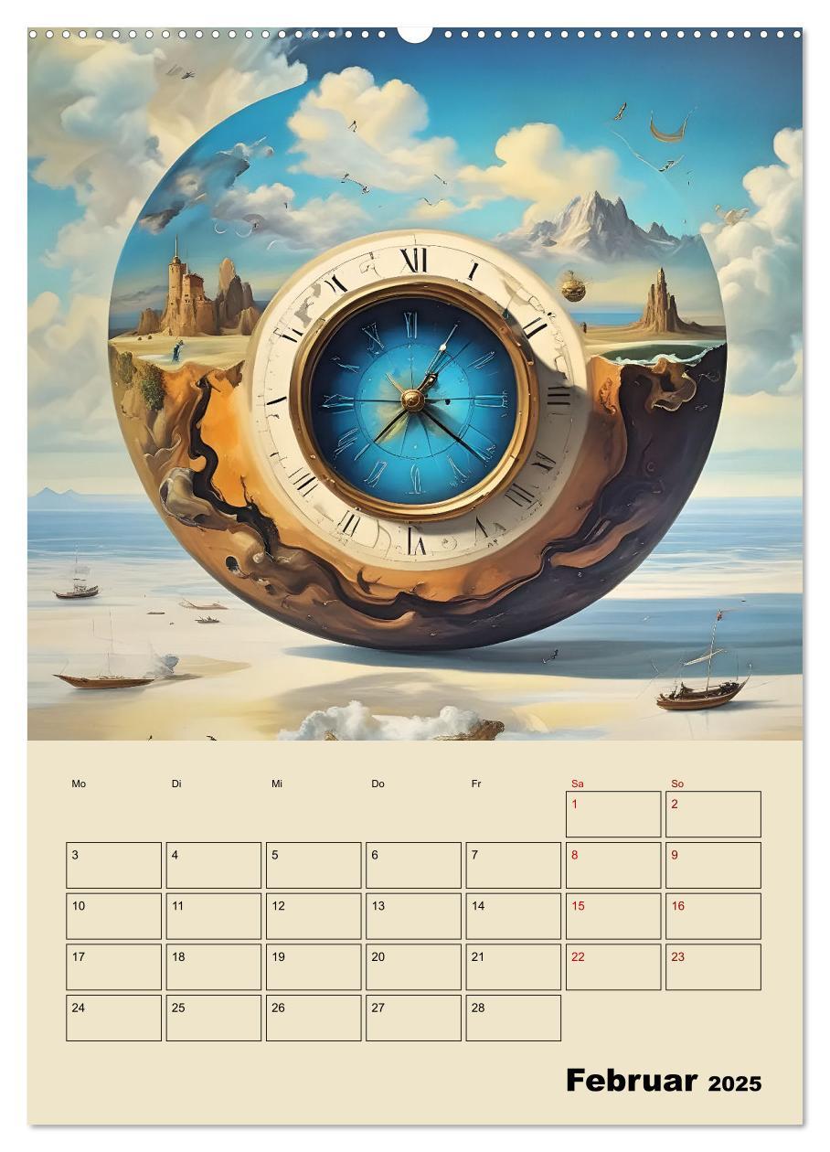 Bild: 9783457172858 | Surreale Fantasiewelten (Wandkalender 2025 DIN A2 hoch), CALVENDO...