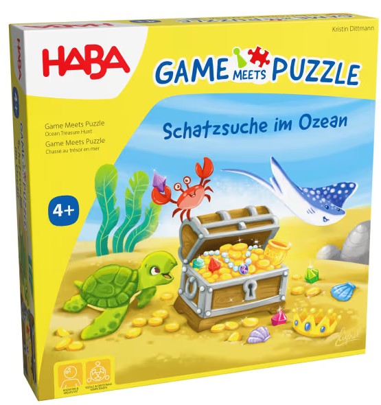 Cover: 4010168283418 | Game meets Puzzle - Schatzsuche im Ozean | Spiel | Deutsch | 2025