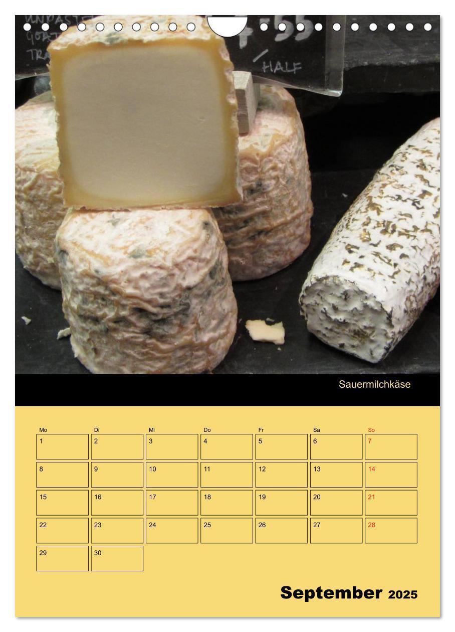 Bild: 9783457064795 | Alles Käse / Planer (Wandkalender 2025 DIN A4 hoch), CALVENDO...