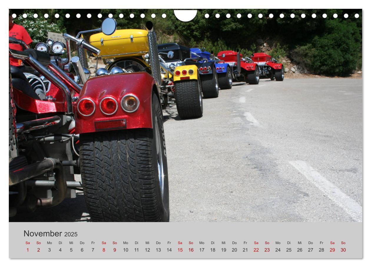 Bild: 9783435448616 | Trikes - Unterwegs auf drei Rädern (Wandkalender 2025 DIN A4 quer),...