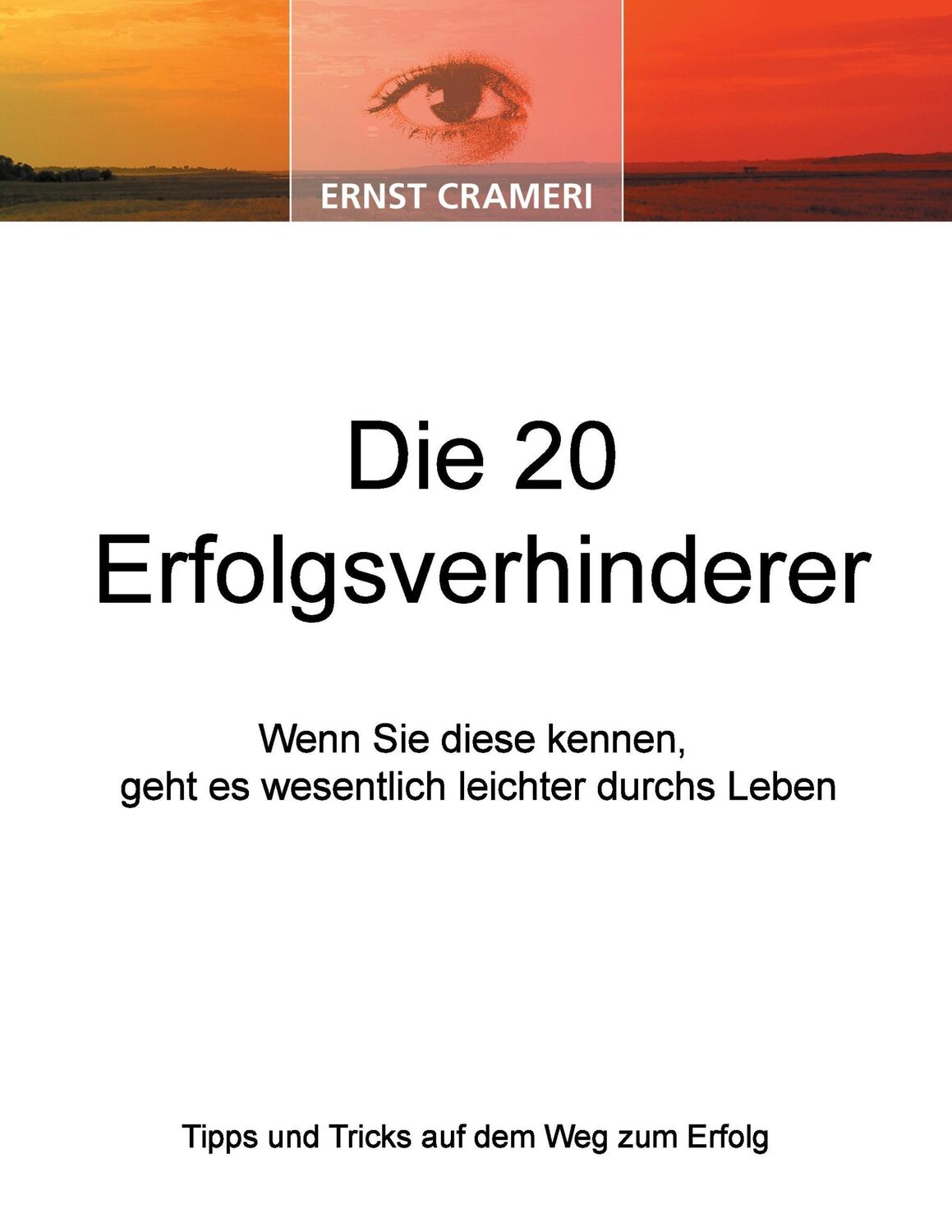 Cover: 9783866890213 | Die 20 Erfolgsverhinderer | Ernst Crameri | Taschenbuch | Paperback