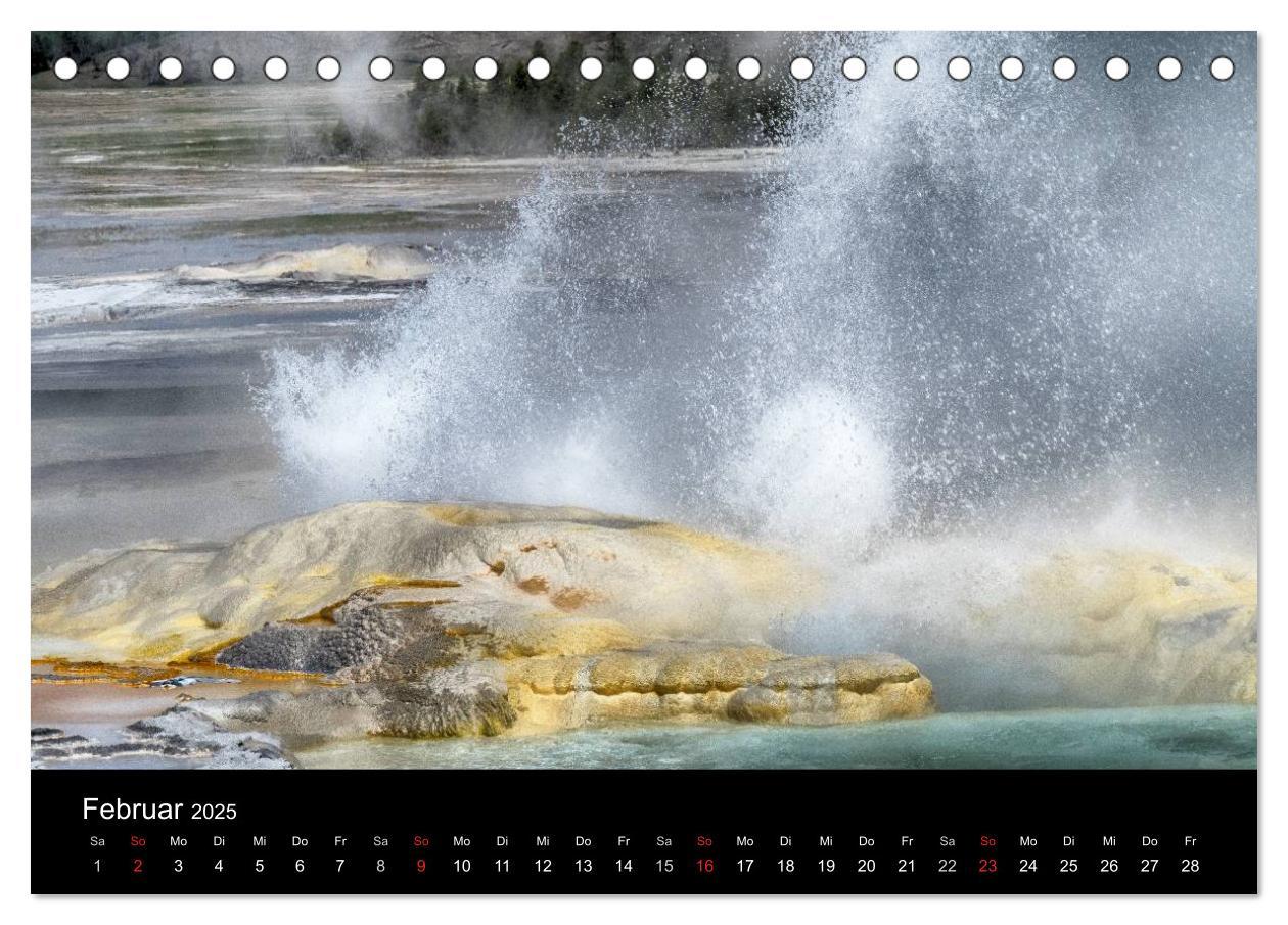 Bild: 9783435663101 | Traumziele in den USA. Der Yellowstone National Park (Tischkalender...