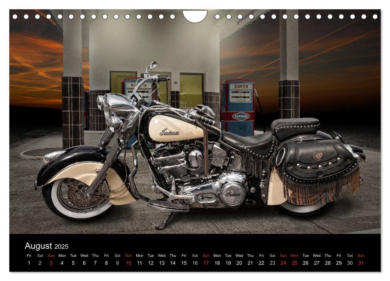 Bild: 9781325961658 | Motorbike Dreams (Wall Calendar 2025 DIN A4 landscape), CALVENDO 12...