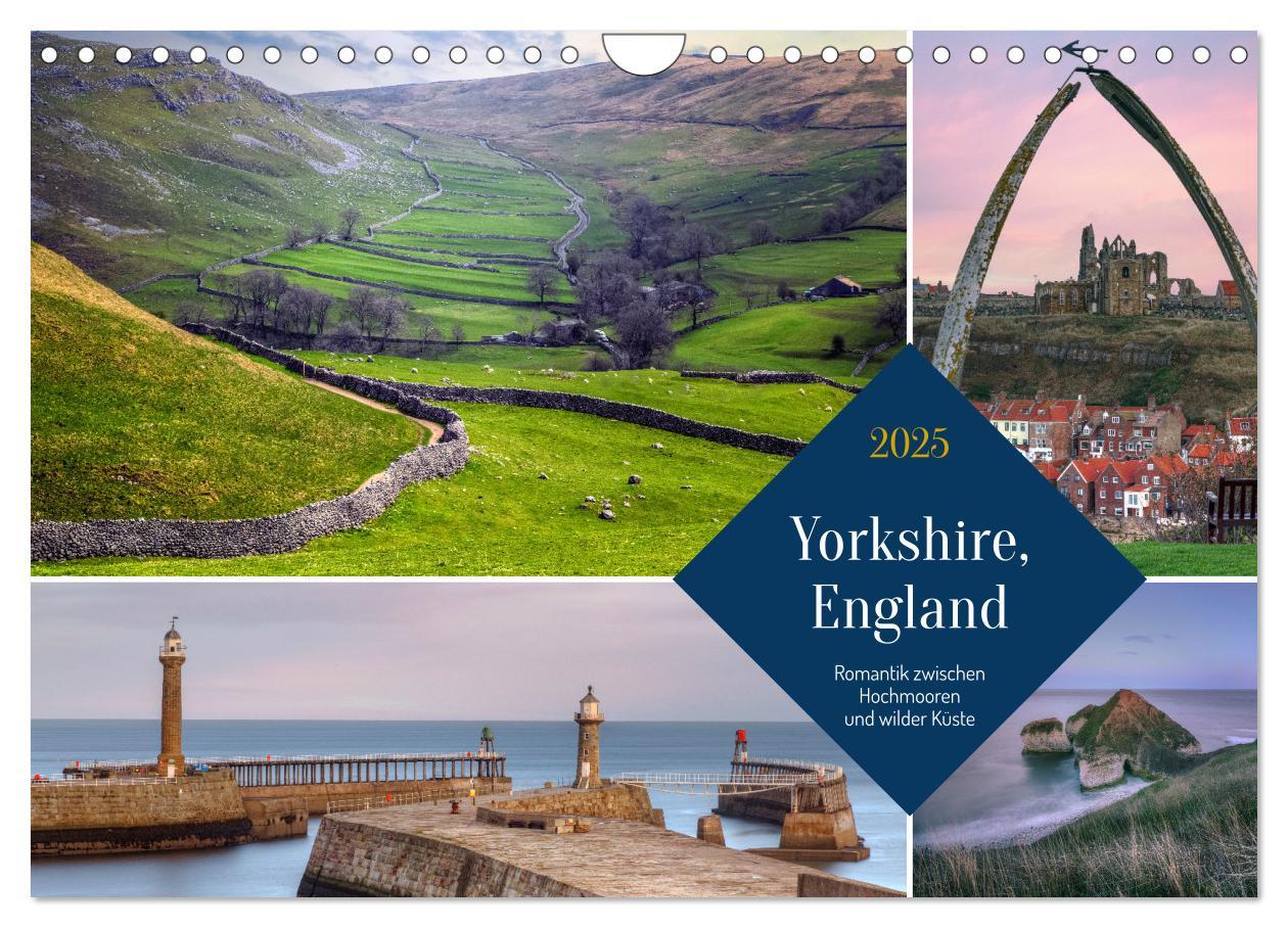 Cover: 9783383912641 | Yorkshire, England: Romantik zwischen Hochmooren und wilder Küste...