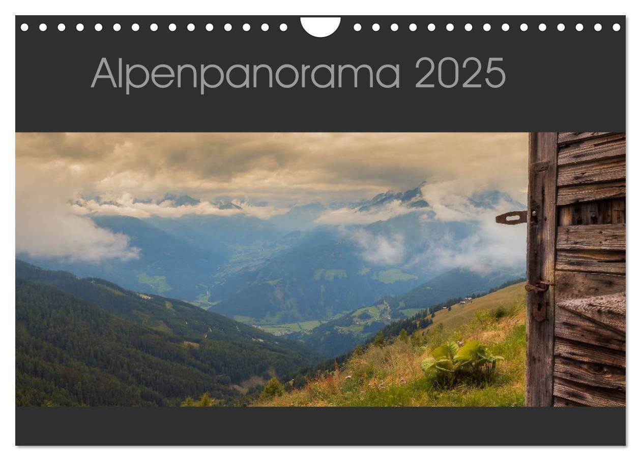 Cover: 9783435574858 | Alpenpanorama 2025 (Wandkalender 2025 DIN A4 quer), CALVENDO...