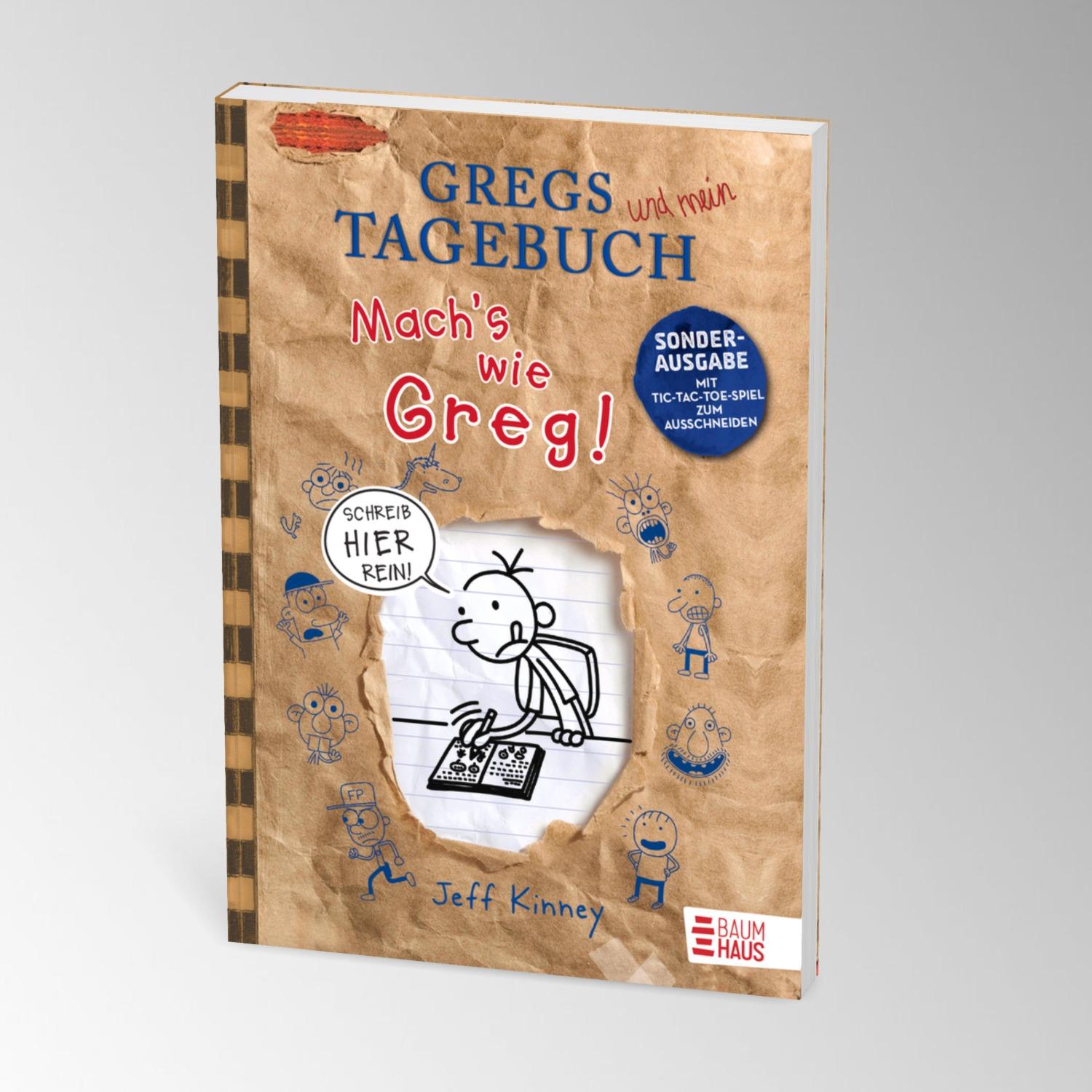 Bild: 9783833908927 | Gregs Tagebuch - Mach's wie Greg! | Jeff Kinney | Taschenbuch | 224 S.