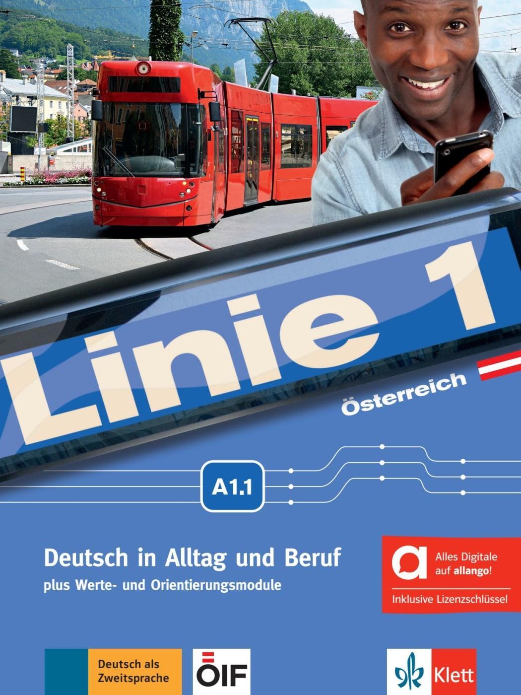 Cover: 9783126073196 | Linie 1 Österreich A1.1 - Hybride Ausgabe allango | Bundle | Deutsch