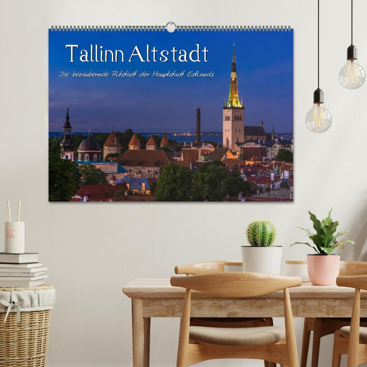 Bild: 9783435651603 | Tallinn Altstadt (Wandkalender 2025 DIN A2 quer), CALVENDO...