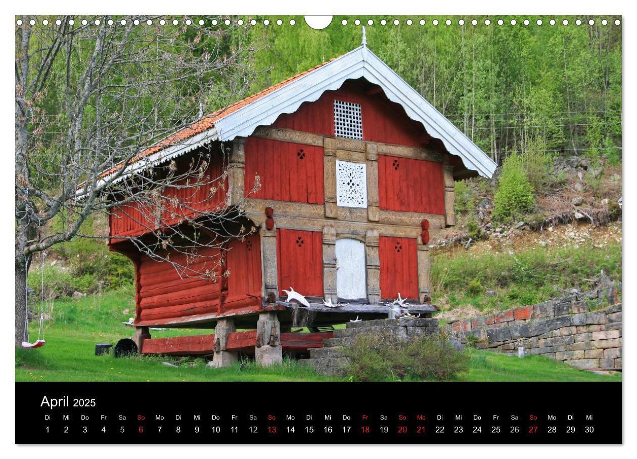 Bild: 9783435795321 | Norwegen 2025 (Wandkalender 2025 DIN A3 quer), CALVENDO Monatskalender