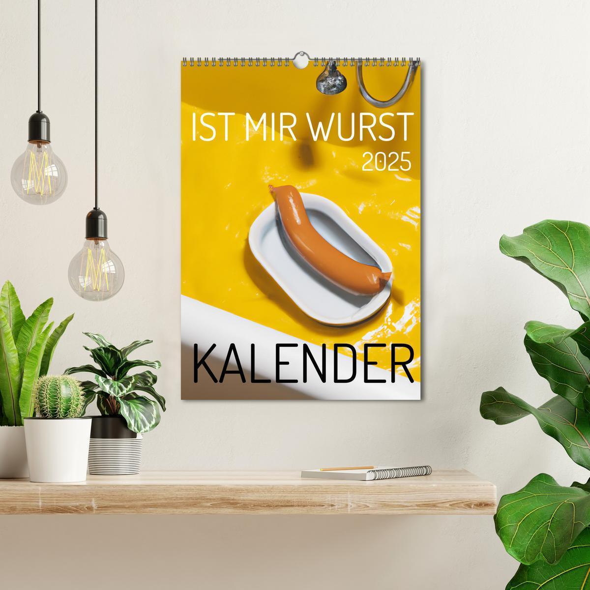 Bild: 9783435885343 | Ist mir Wurst Kalender (Wandkalender 2025 DIN A3 hoch), CALVENDO...