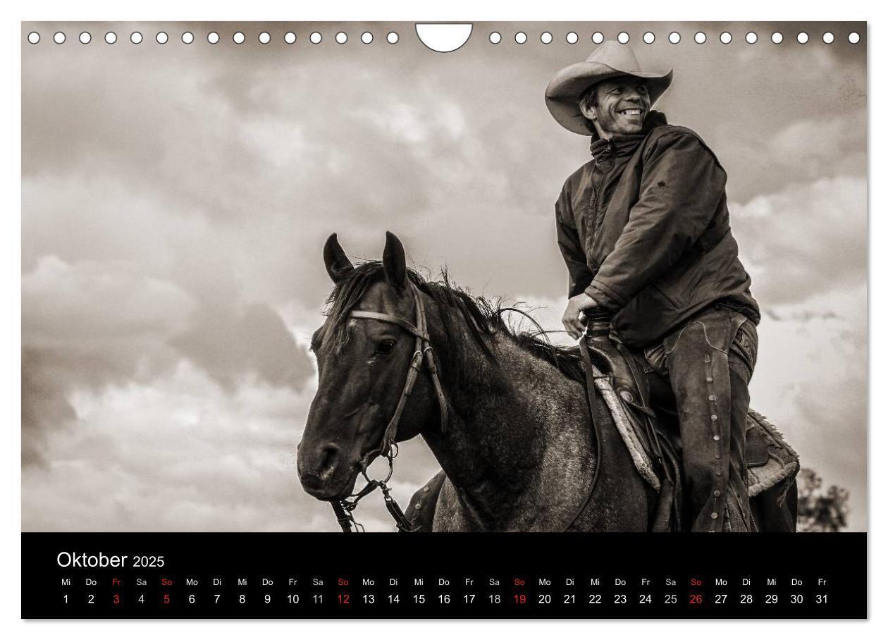 Bild: 9783435570072 | Westernreiten (Wandkalender 2025 DIN A4 quer), CALVENDO Monatskalender