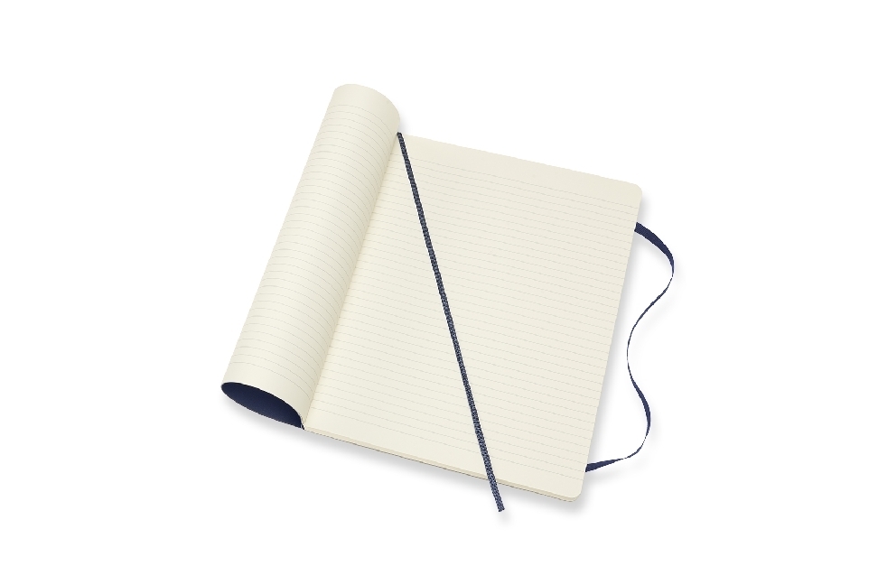 Bild: 8055002854771 | Moleskine Notizbuch Xlarge, Liniert, Soft Cover, Saphir | Taschenbuch