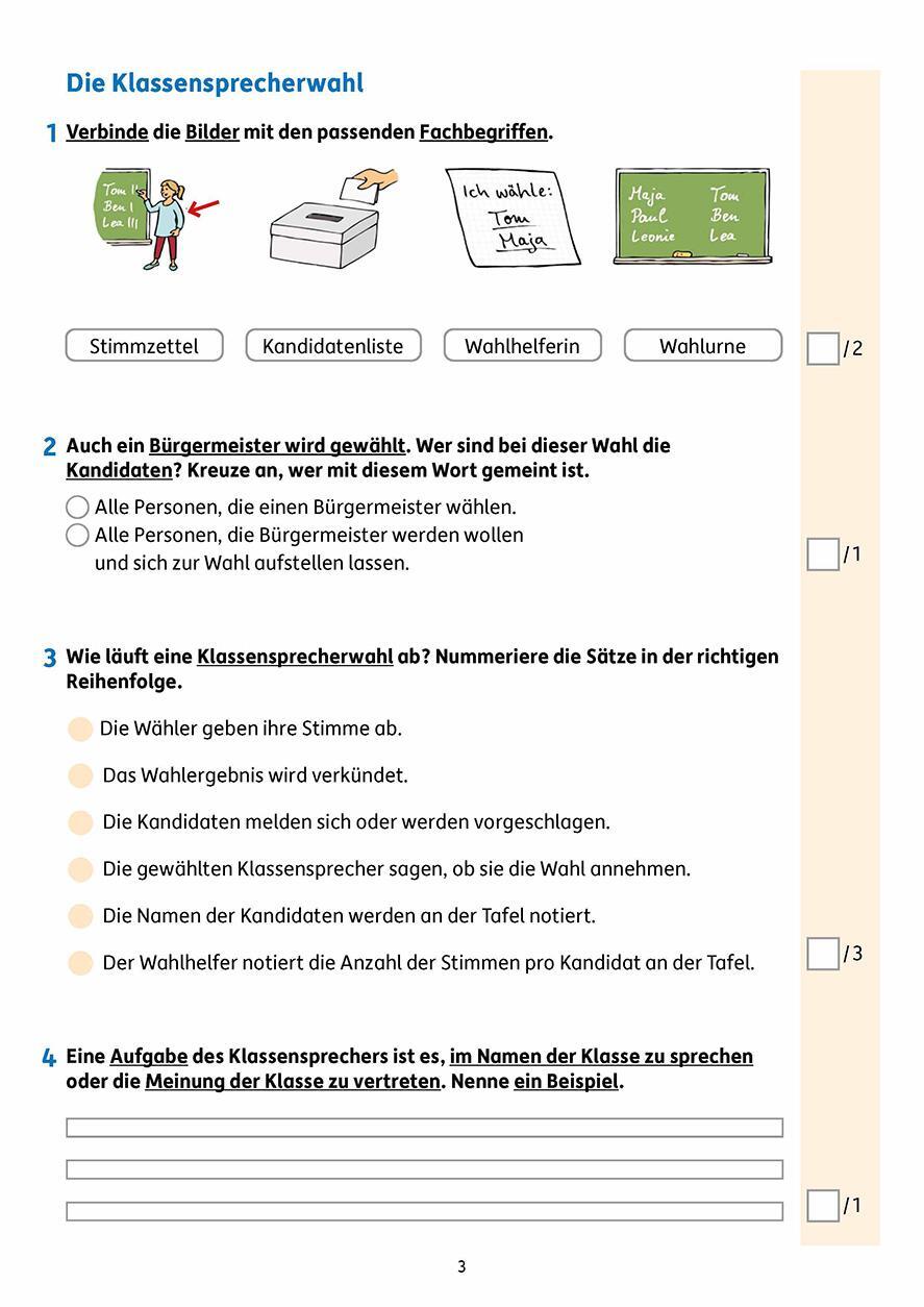 Bild: 9783881004039 | Tests im Sachunterricht - Lernzielkontrollen 3. Klasse, A4- Heft