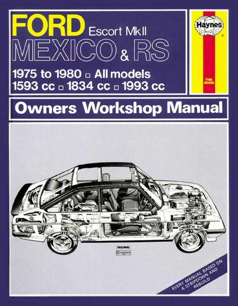 Cover: 9780857336057 | Ford Escort Mk II Mexico, RS 1800 &amp; RS 2000 (75 - 80) Haynes Repair...