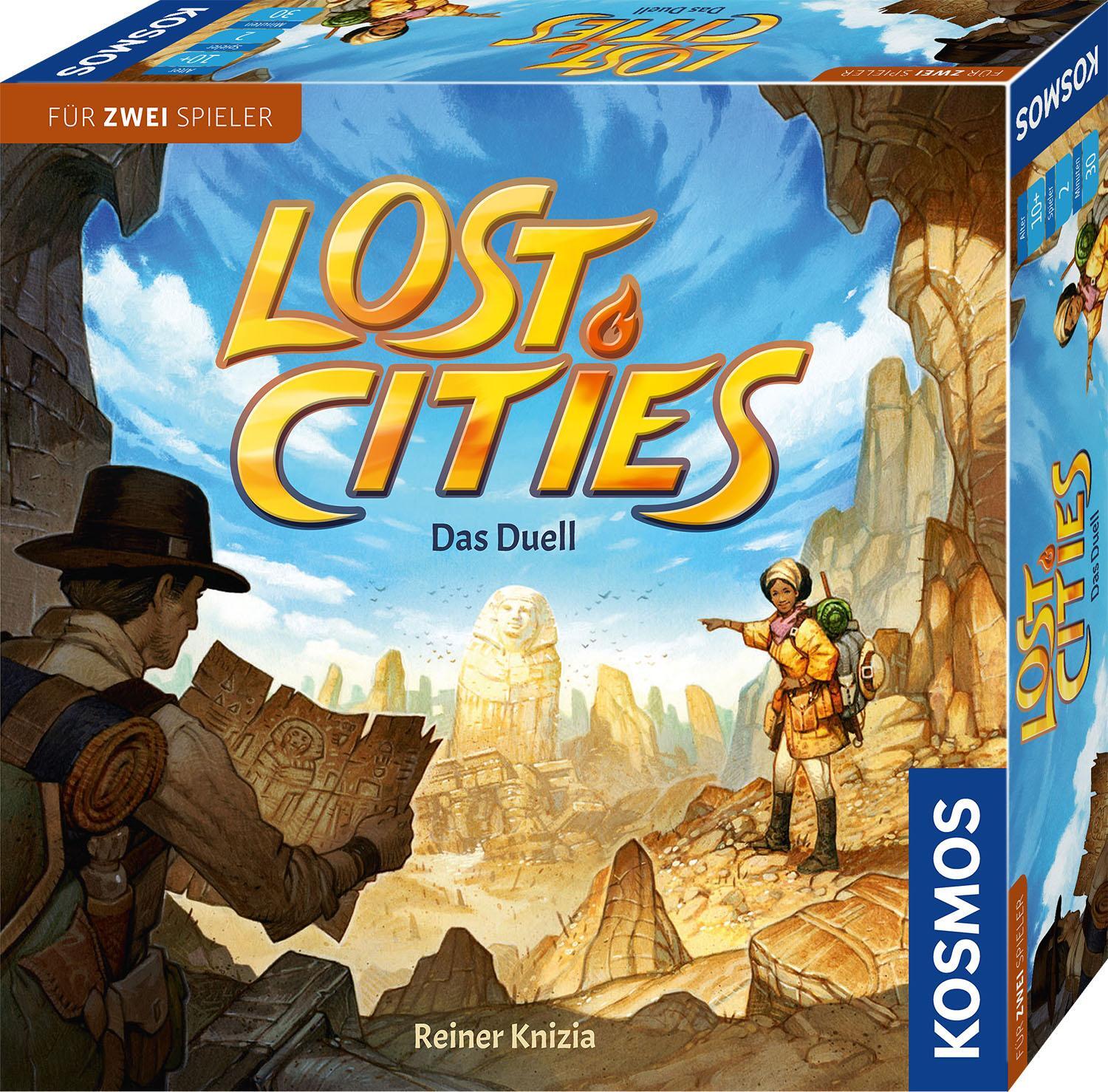 Cover: 4002051694135 | Lost Cities - Fesselnde Expedition für Zwei | Reiner Knizia | Spiel