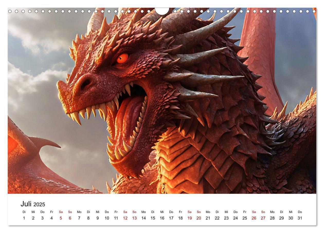 Bild: 9783383805639 | Drachen - Furchterregende und imposante Fabelwesen (Wandkalender...