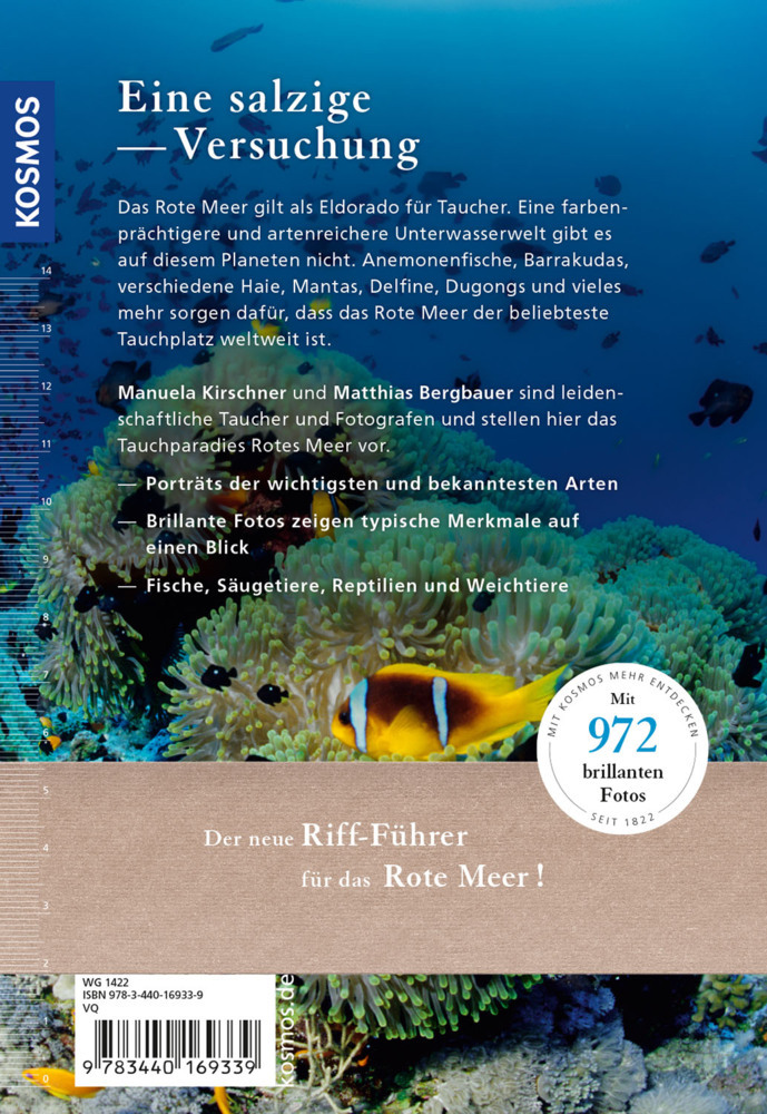 Bild: 9783440169339 | KOSMOS Riff-Führer Rotes Meer | Manuela Kirschner (u. a.) | Buch