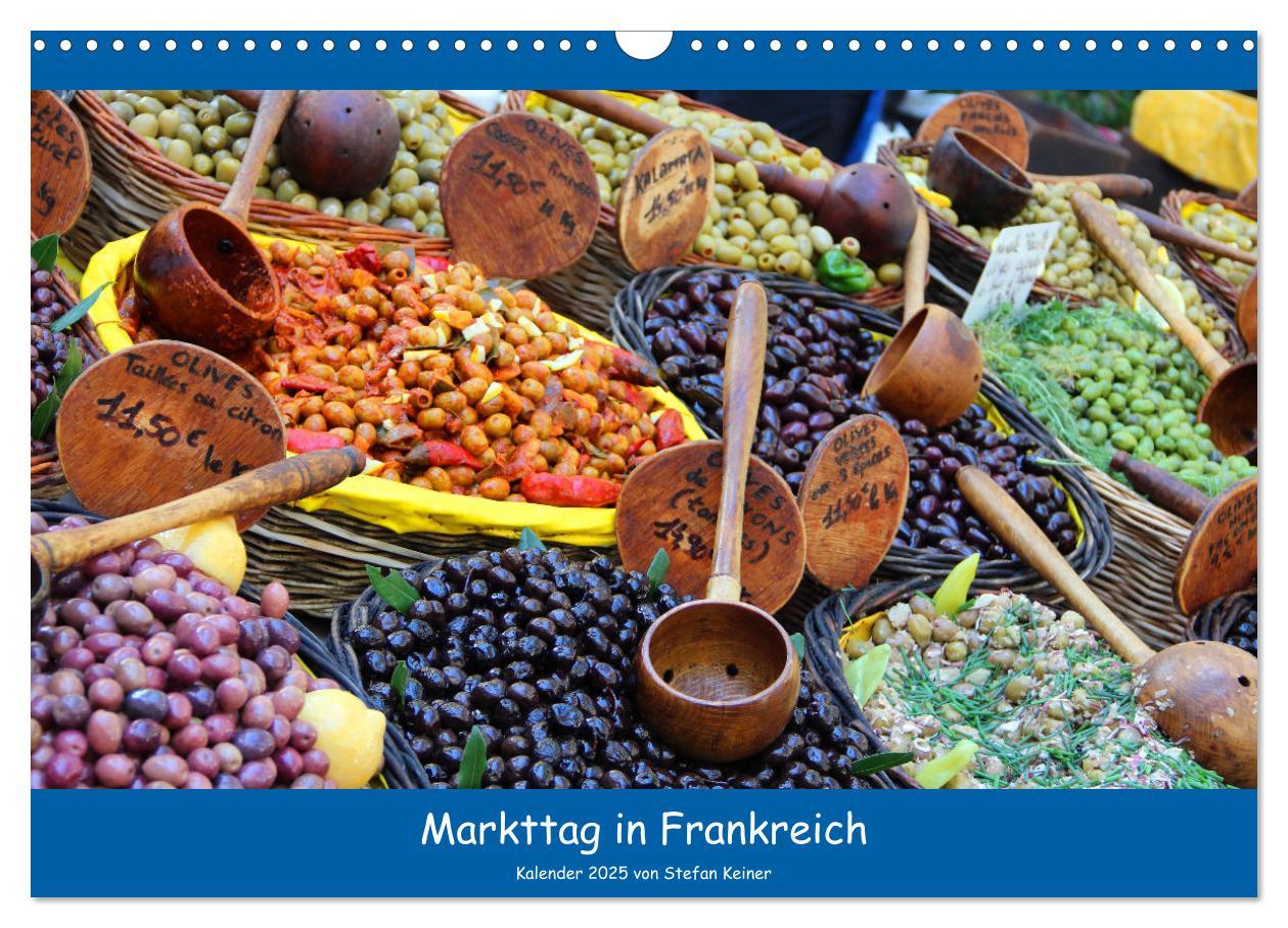 Cover: 9783383922237 | Markttag in Frankreich (Wandkalender 2025 DIN A3 quer), CALVENDO...