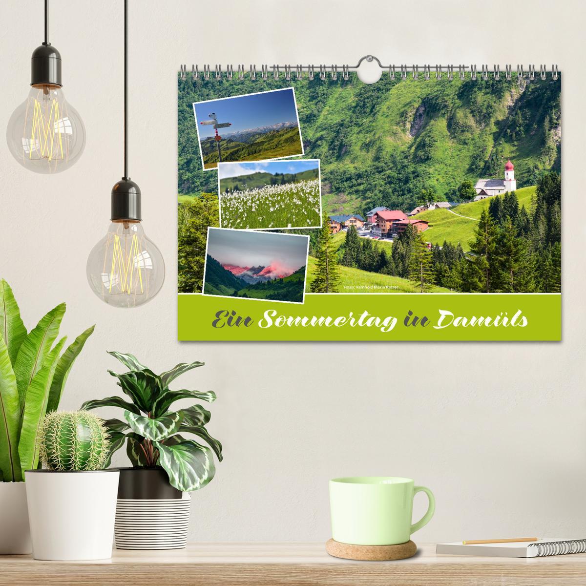 Bild: 9783383956737 | Ein Sommertag in Damüls (Wandkalender 2025 DIN A4 quer), CALVENDO...