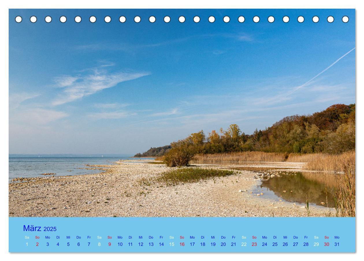 Bild: 9783435033904 | Ammersee-Ansichten (Tischkalender 2025 DIN A5 quer), CALVENDO...