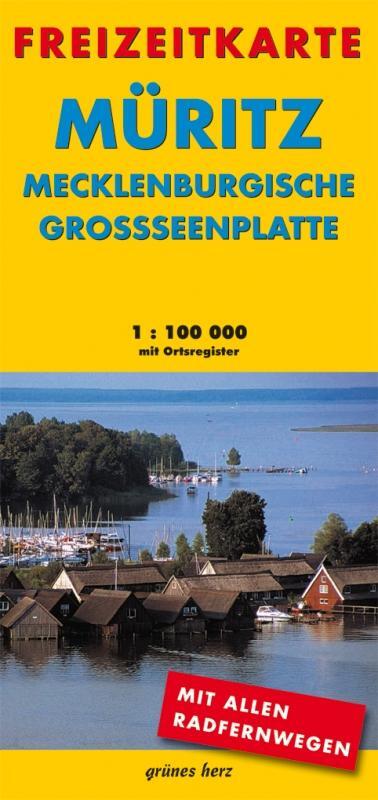 Cover: 9783866360532 | Müritz - Mecklenburgische Großseenplatte 1 : 100 000 | Lutz Gebhardt