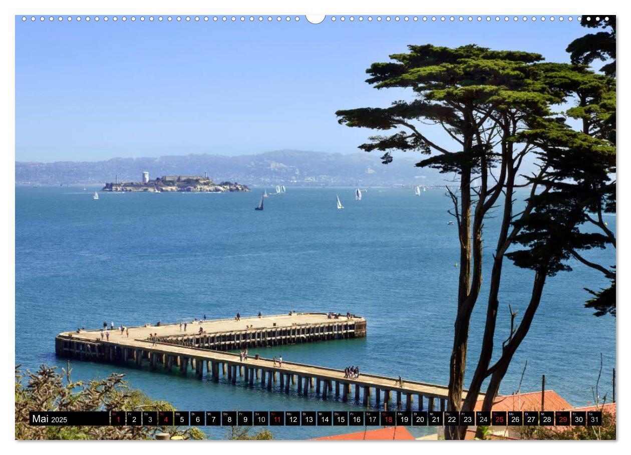 Bild: 9783435836178 | San Francisco - Traumstadt in Kalifornien (Wandkalender 2025 DIN A2...