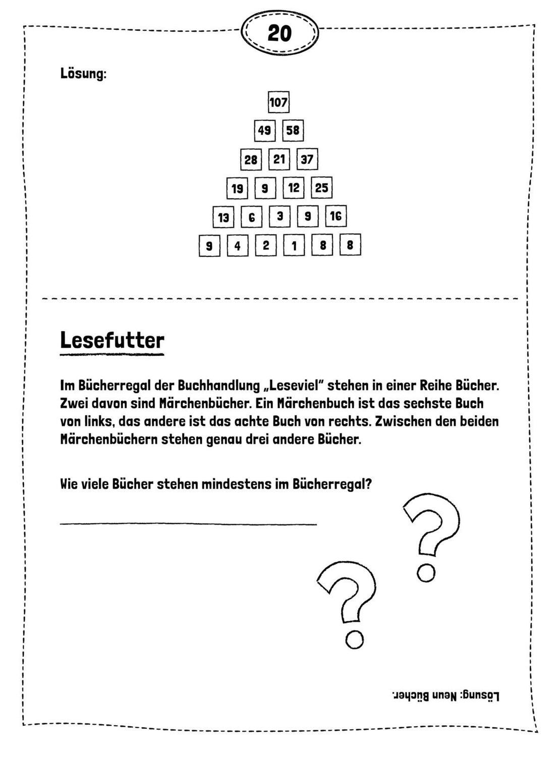 Bild: 9783551190826 | Mega Rätselblock - Buchstabenrätsel, Denkspiele, Zahlenpyramiden,...